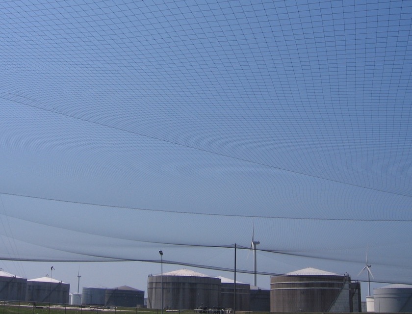 Meeuwen net Kusters Bird Control